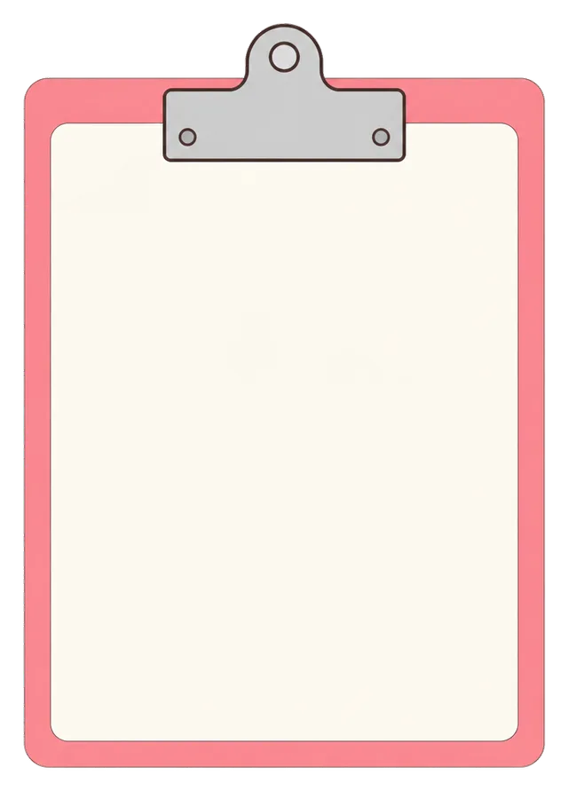 Clipboard Label (Filled)