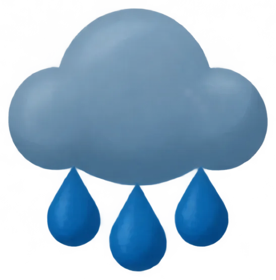 Awan Hujan Ilustrasi