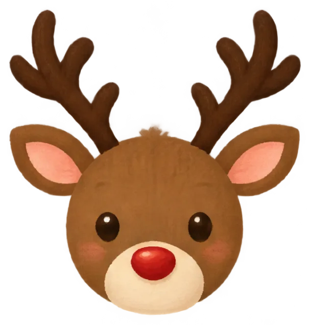 Illustrated Reindeer