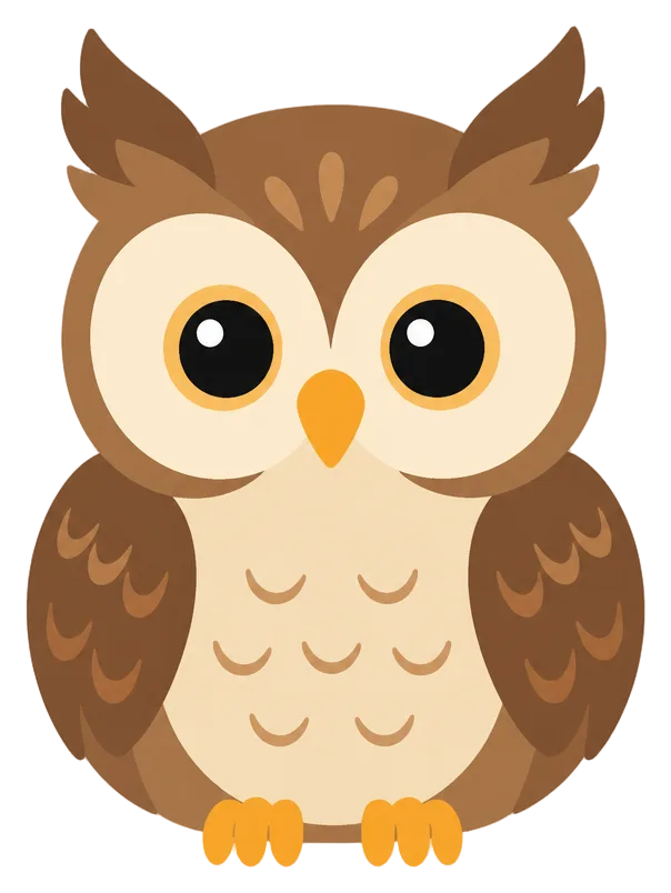 Perched Owl